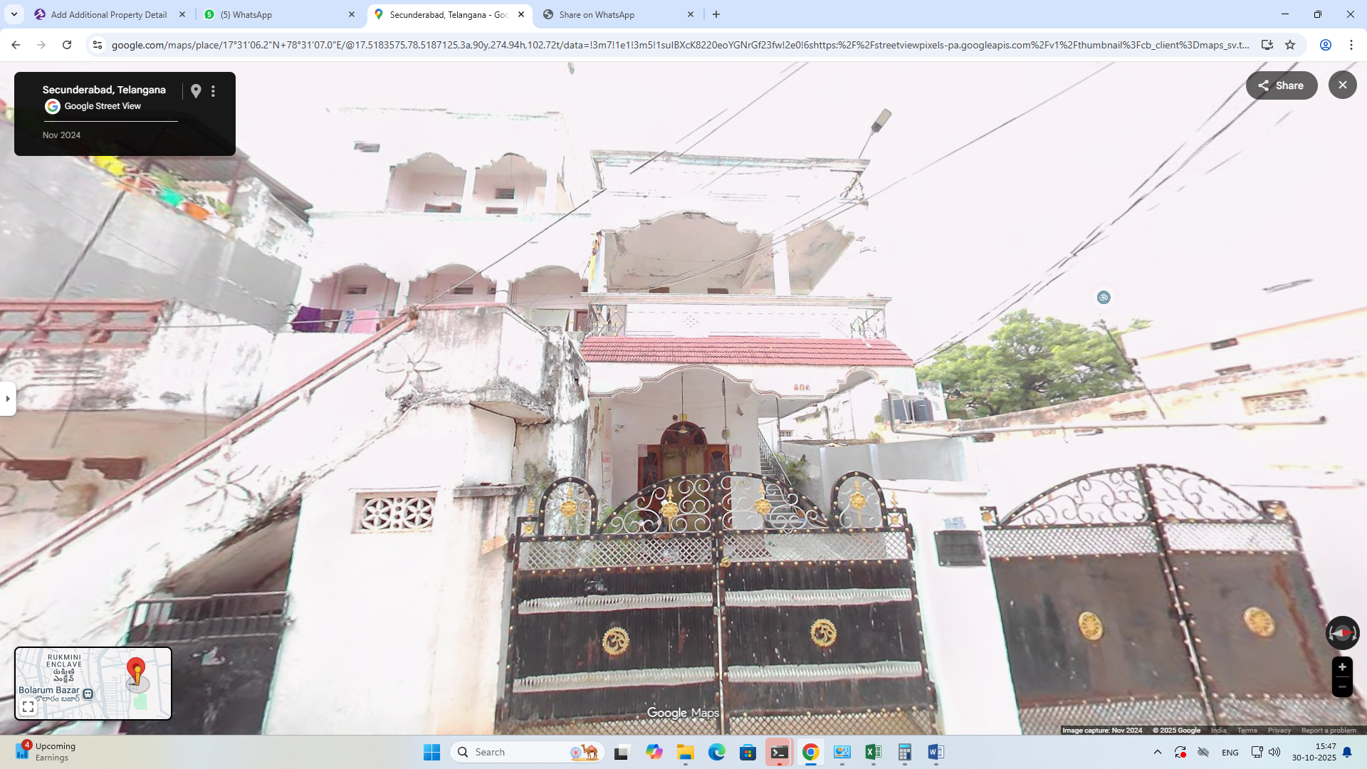 Flat for Sale in SADAR BAZAR, Hyderabad