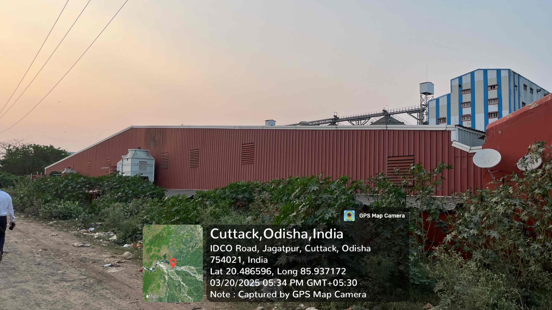 Industrial Plot with Factory Building for Sale in NEW INDUSTRIAL ESTATE JAGATPUR CUTTACK, Choudwar