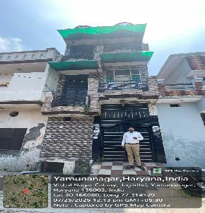 Individual House for Sale in Vishal Nagar colony sabka Vijay Nagar extension Jagadhri Tehsil Jagadhri, Distt Yamunanagar, Yamunanagar