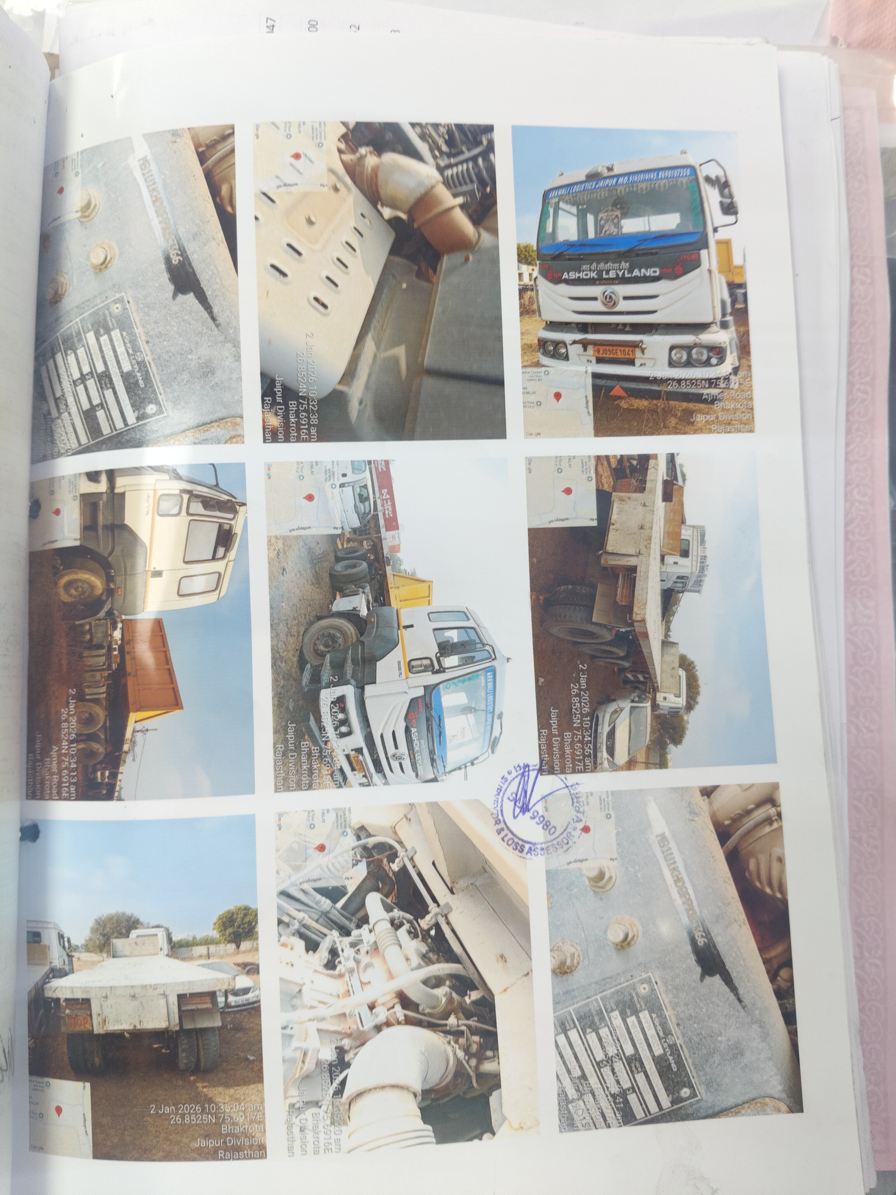 COMMERCIAL HEAVY VEHICLE RJ 09 GE 1041 for Sale in JAIPUR, Jaipur