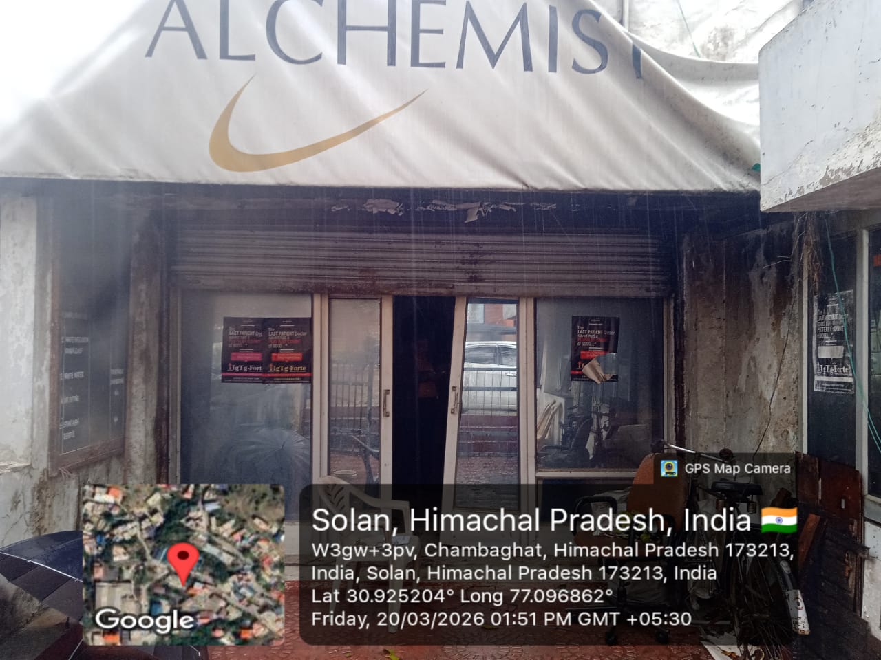 Industrial Plot with Factory Building for Sale in CHAMBAGHAT SOLAN, Solan