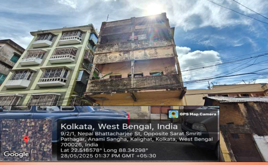 Individual House for Sale in 9/2A, NEPAL BHATTACHARJEE, P.O. & P.S.: KALIGHAT, WARD NO. 83 KOLKATA, Kolkata
