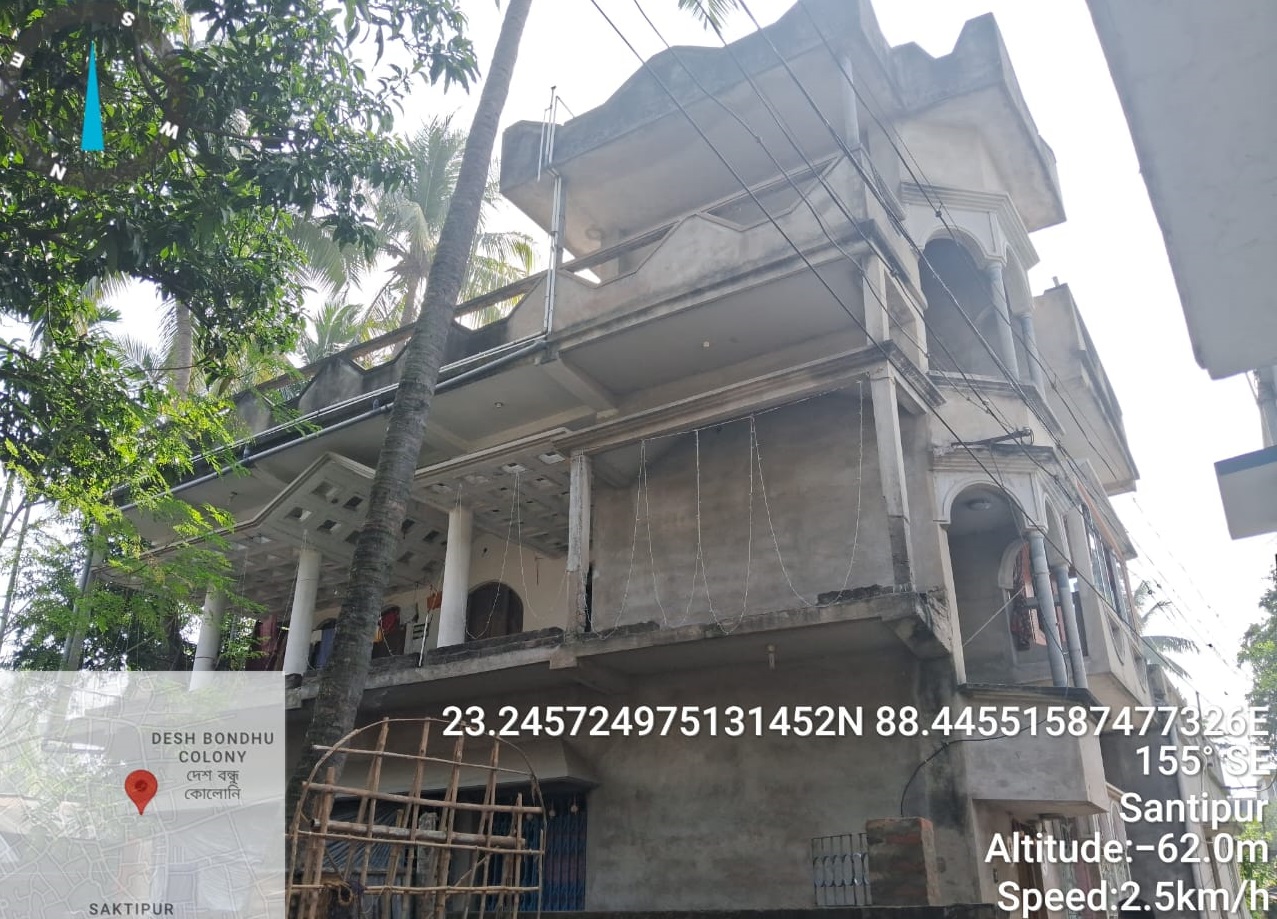 Individual House for Sale in Mahendra Dutta Lane, Santipur, Harinadibhastsala