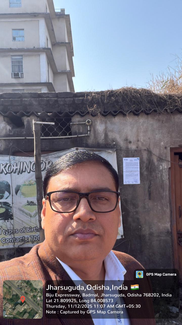 Industrial Plot for Sale in Badmal, L And T Cement Plant Jharsuguda