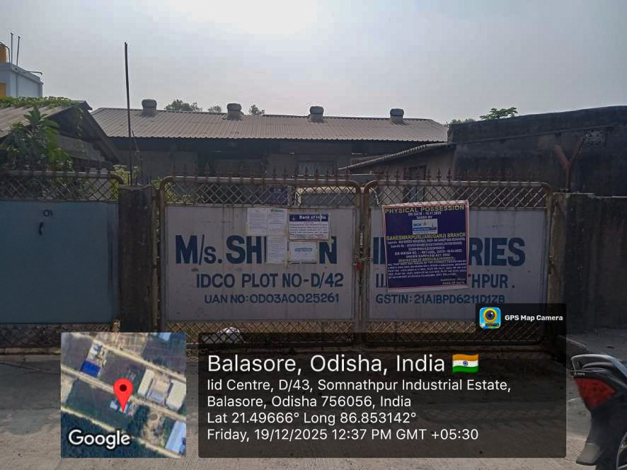 Office for Sale in IDCO, REMUNA, Baleswar