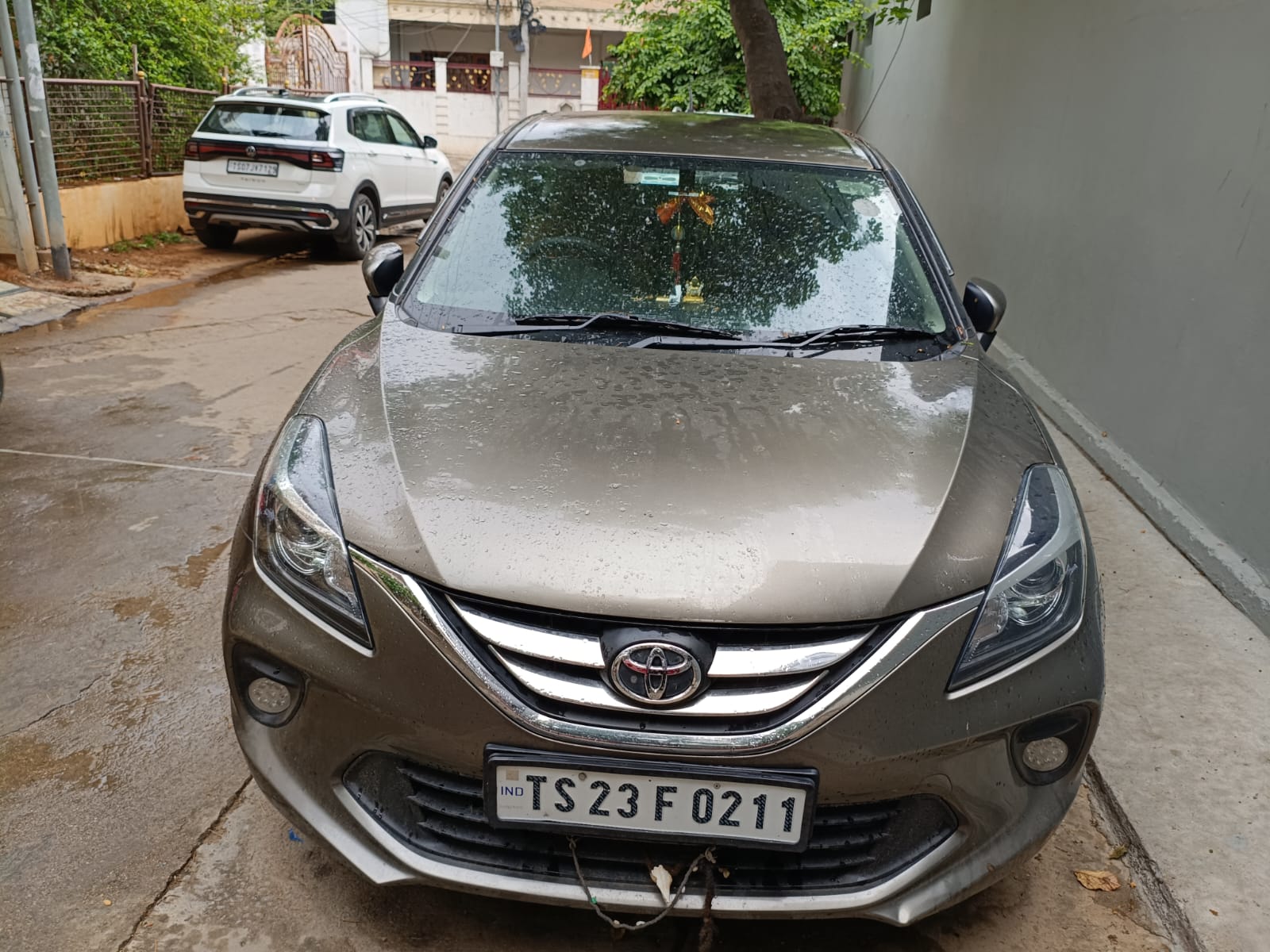 Toyota Glanza Color: GAMING GREY FUEL PETROL REGD 13/01/2022 for Sale in Hyderabad