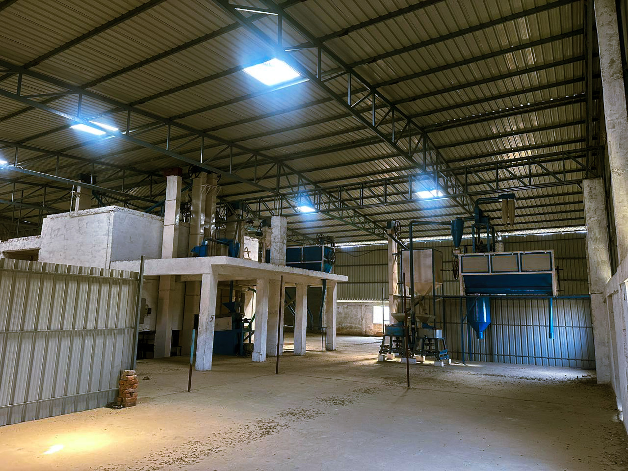 Industrial Plot with Factory Building for Sale in Indora