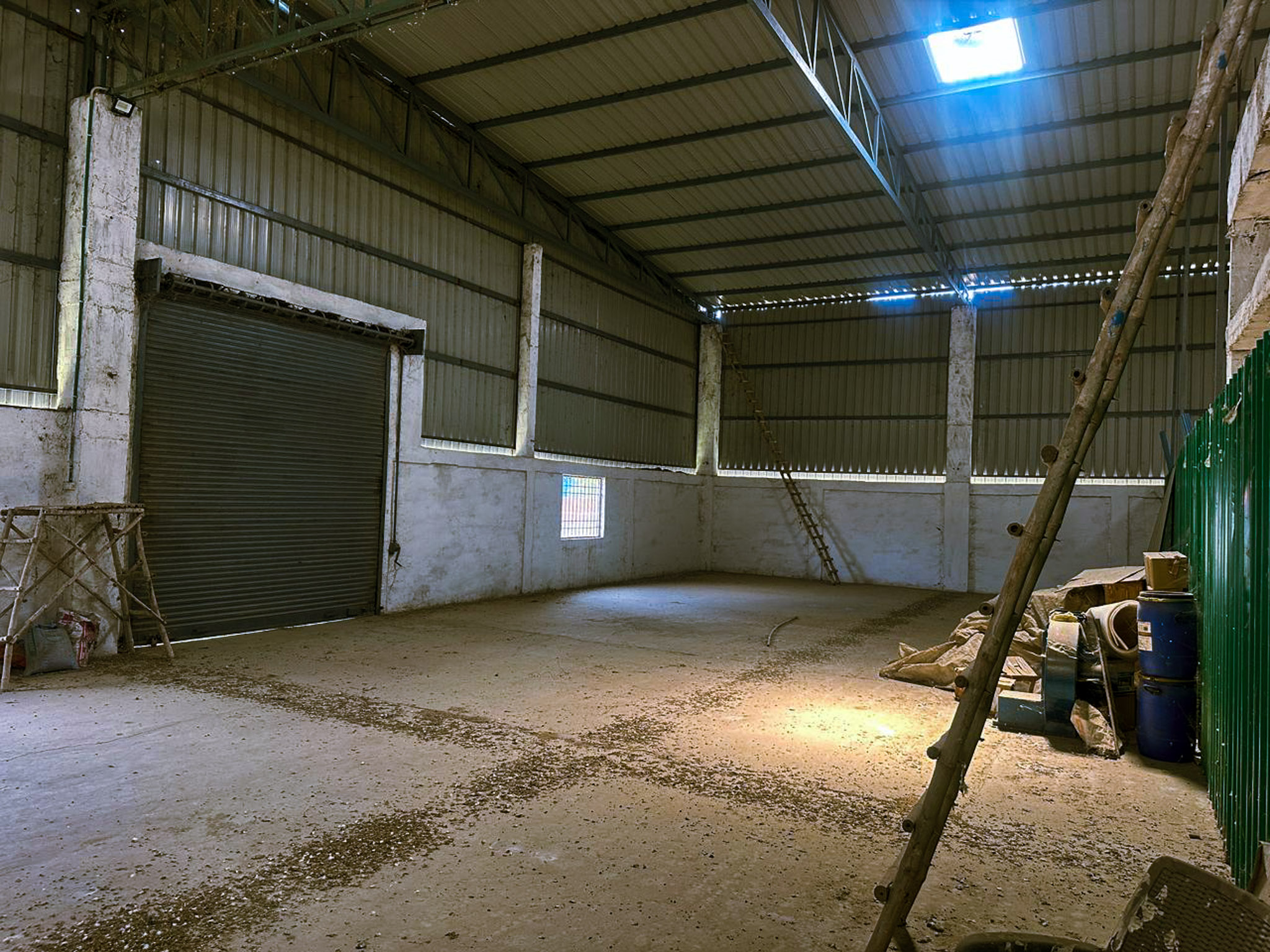Industrial Plot with Factory Building for Sale in Indora
