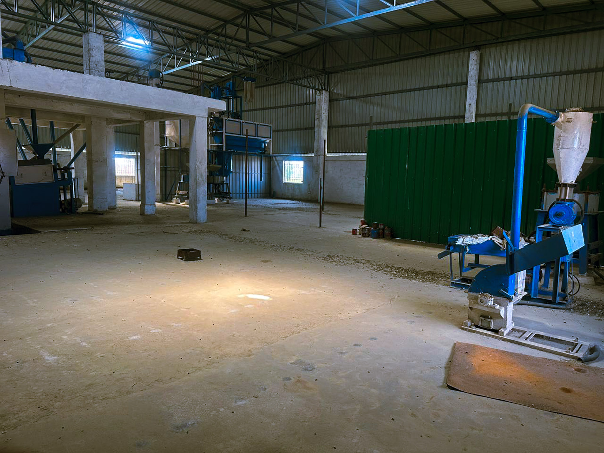 Industrial Plot with Factory Building for Sale in Indora