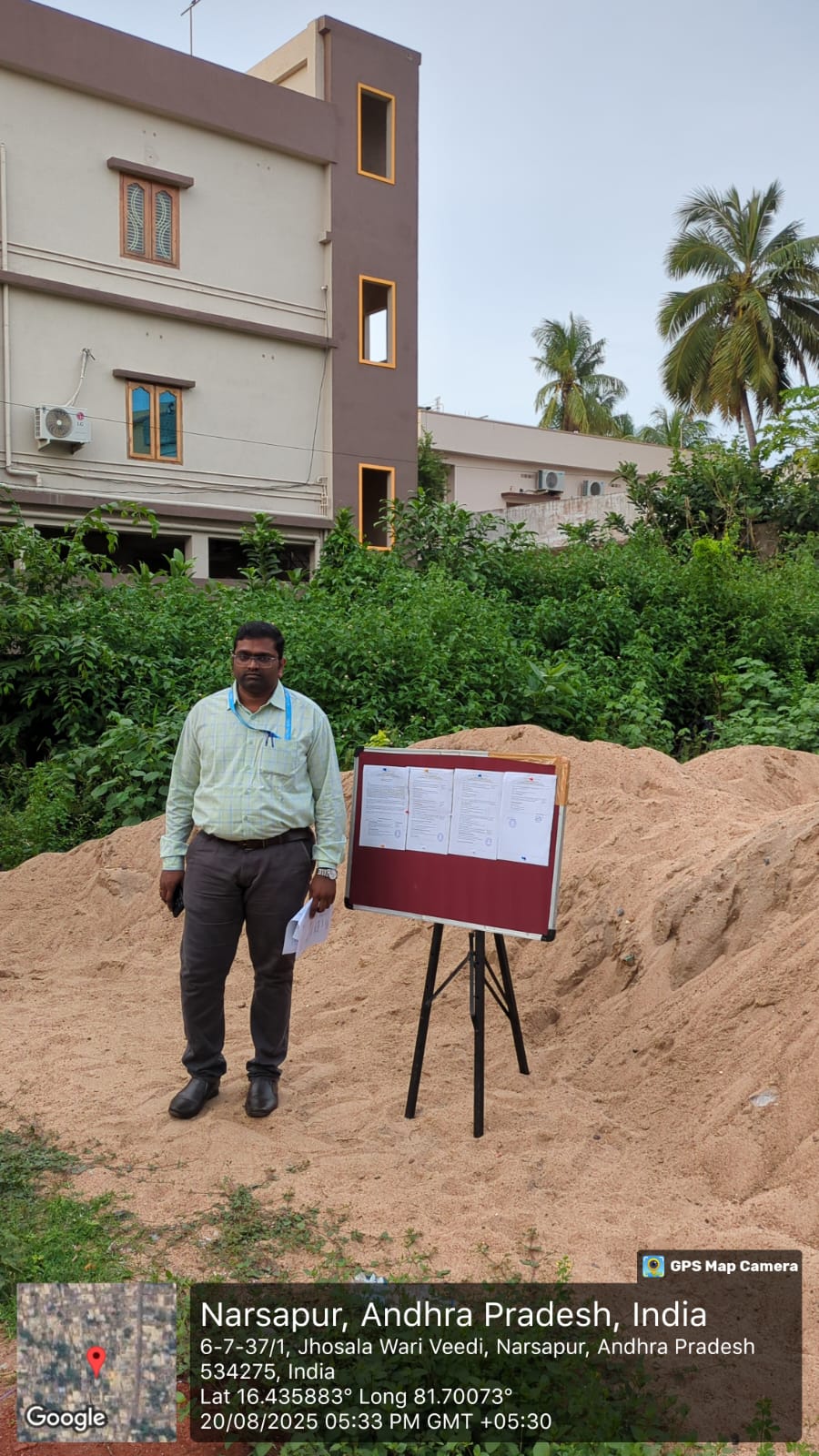 VACANT SITE for Sale in Narasapur