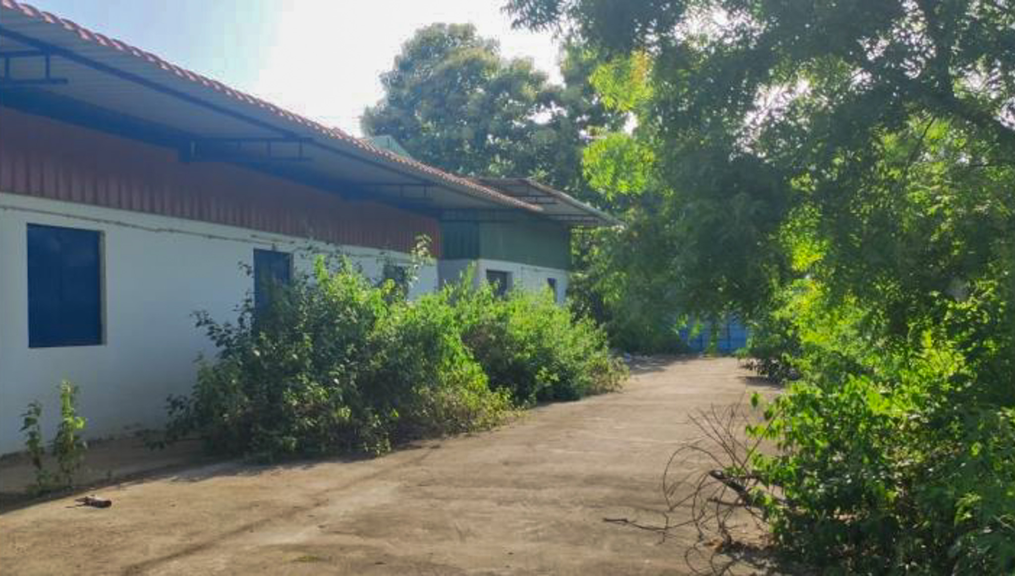 Industrial Plot with Factory Building for Sale in Chebrolu