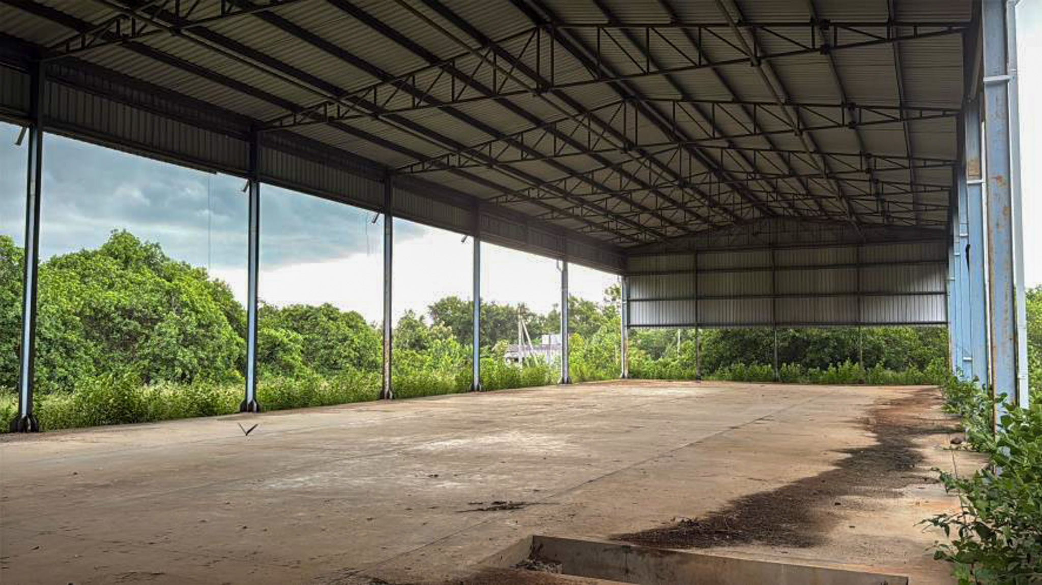 Industrial Plot with Factory Building for Sale in Rajam