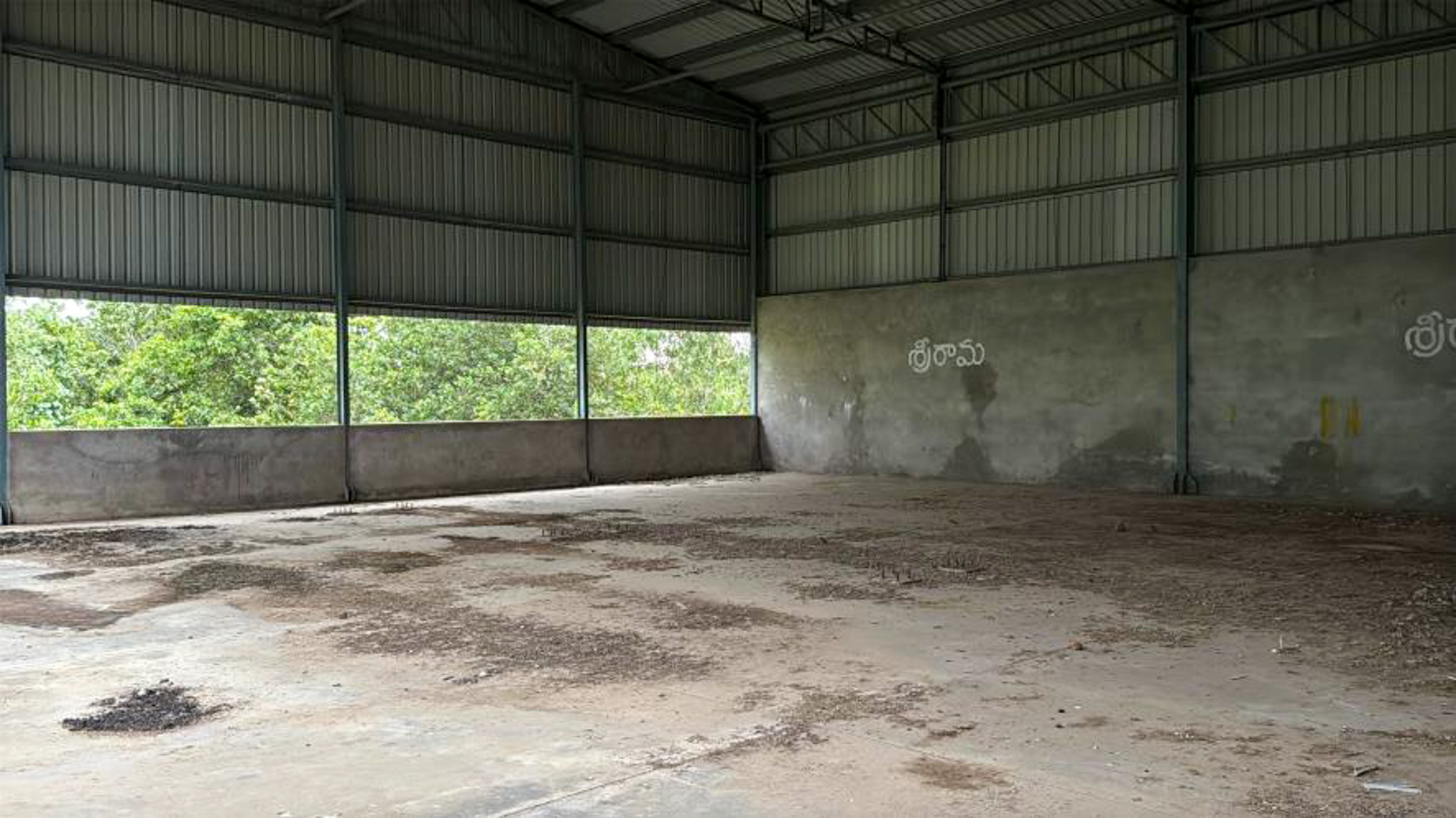 Industrial Plot with Factory Building for Sale in Rajam