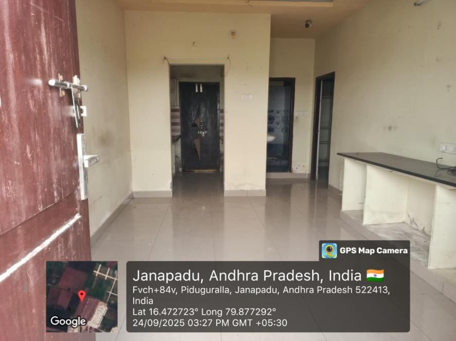 ) 2 BHK Flat for Sale in Gayathri Towers, Janapadu, Piduguralla