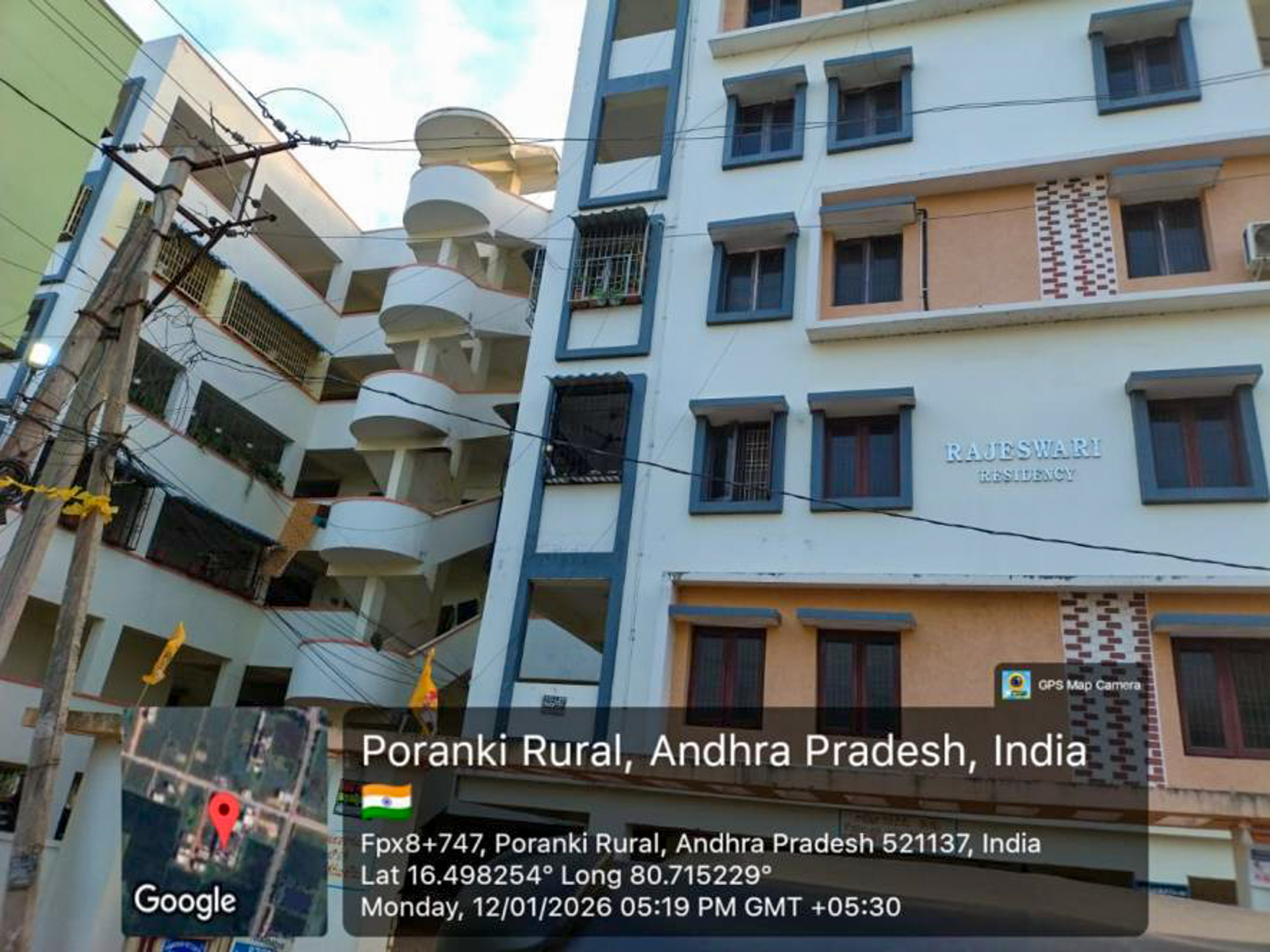 2 BHK Flat for Sale in V SPANDANA KUMARI, vijayawada, Vijayawada