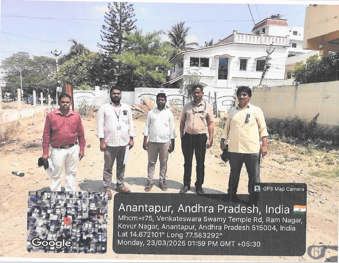 ) 1 BHK Plot for Sale in LINGA ARUNA, RAM NAGAR, Ananthapuramu