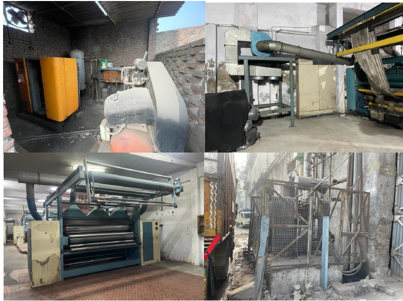 Machinery situated at commercial Land and building of M/s Kaushal Finishing for Sale in Ludhiana