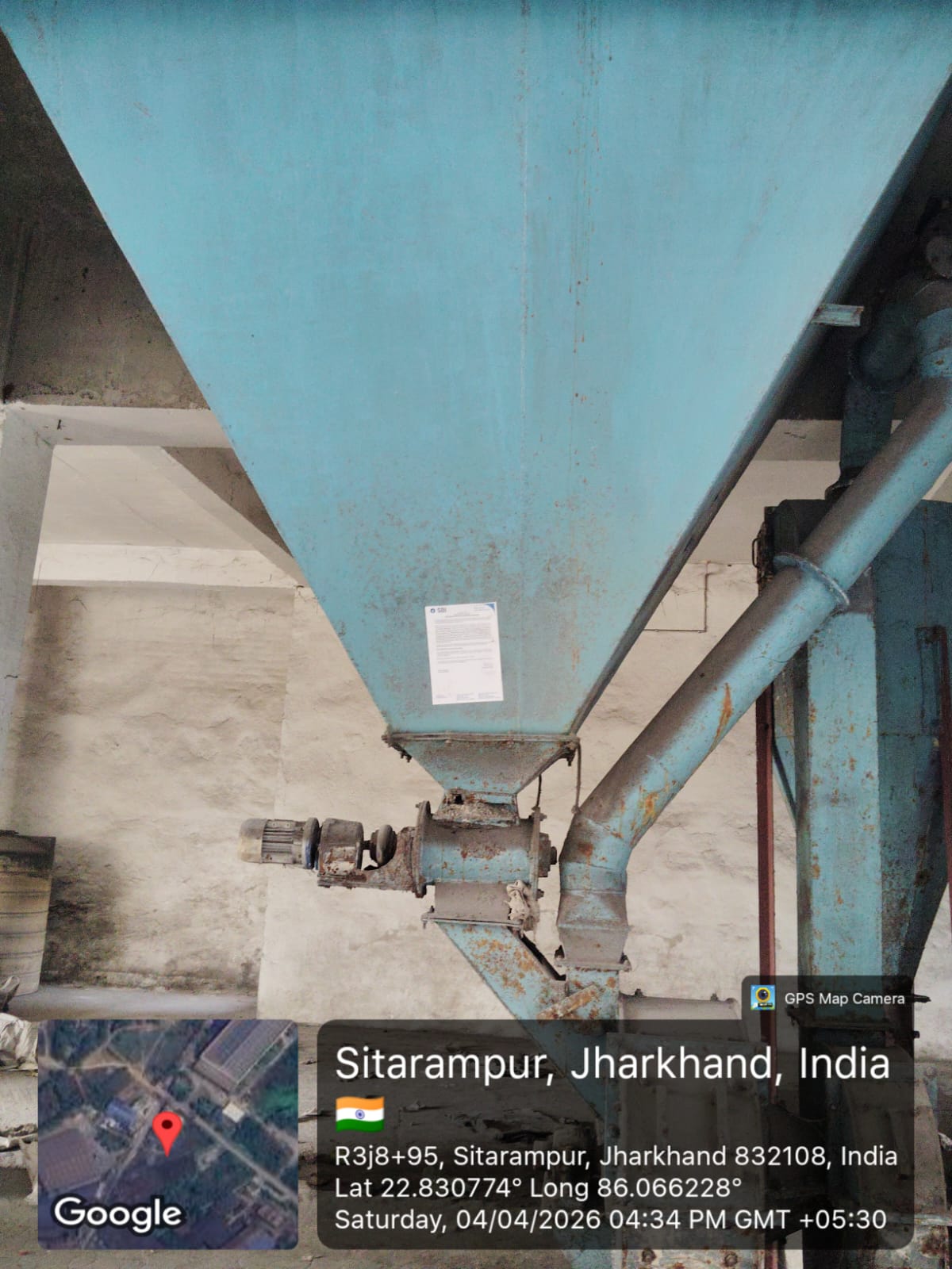 Plant and Machinery for Sale in situated at Plot No M 15P Large Sector Industrial Area Adityapur, Dist Seraikella Kharswan Jharkhand, Jamshedpur