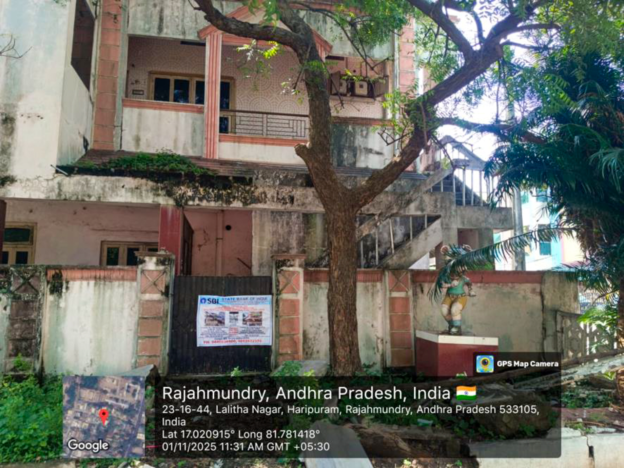 Individual House for Sale in INDEPENDENT HOUSE, Rajamundry, East Godavari District, Andhra Pradesh, Rajamahendravaram