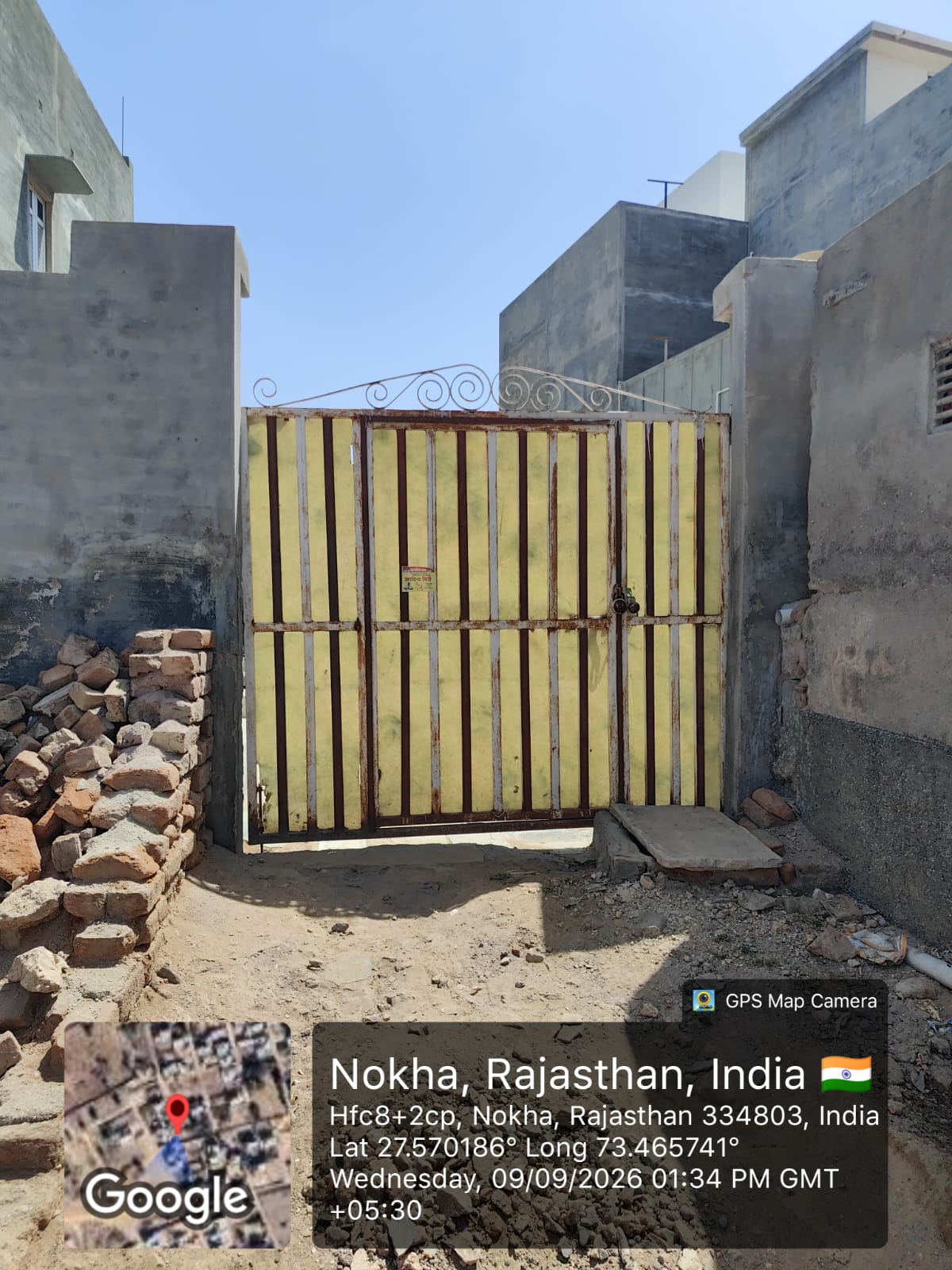 1049.93 square feet Individual House for sale in NOKHA Nokha