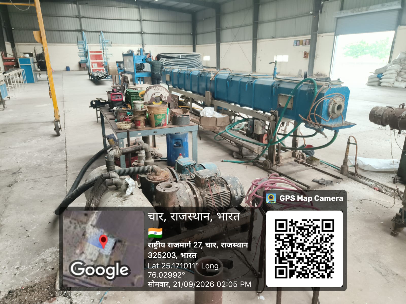 Shed with Plant and Machinery for sale in Kota