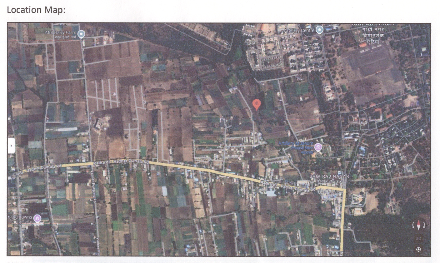 Agriculture Land for Sale in Vadner Dhumala, Tal. & Dist. Nasik near Devlali Camp, Bhagur