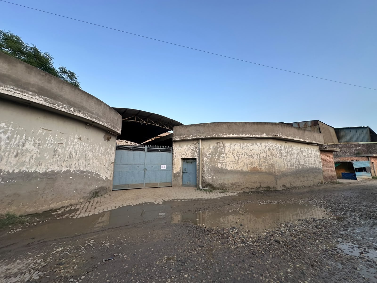 1694 square yard Industrial Plot with Factory Building for sale in VILLAGE-RAMGARH, SAHNEWAL LUDHIANA Ludhiana