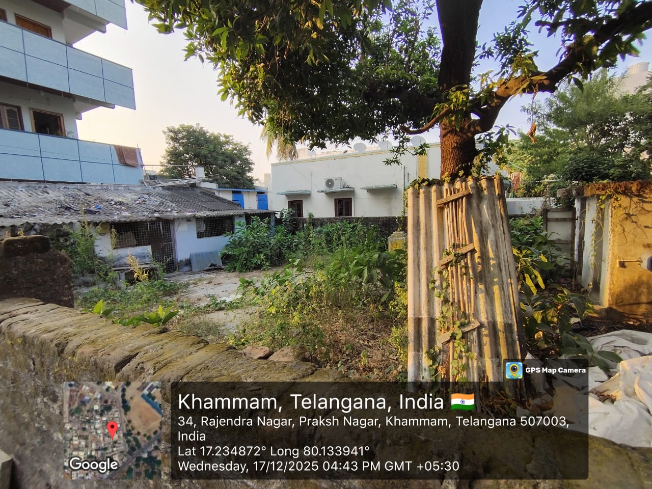 Plot for Sale in Khammam