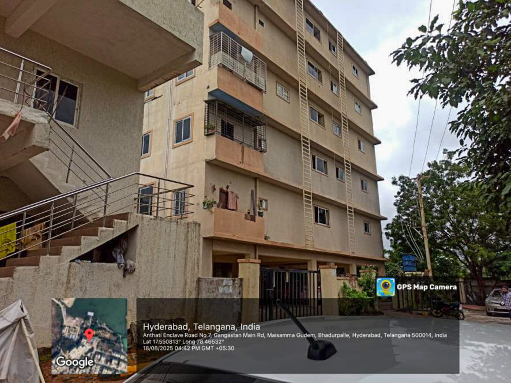 2 BHK Flat for Sale in Anthati Enclave, Dollapally village in kompally muncipality, dundigul, gandimahisamma mdl, Medchal-Malkajgiri Dist, Hyderabad