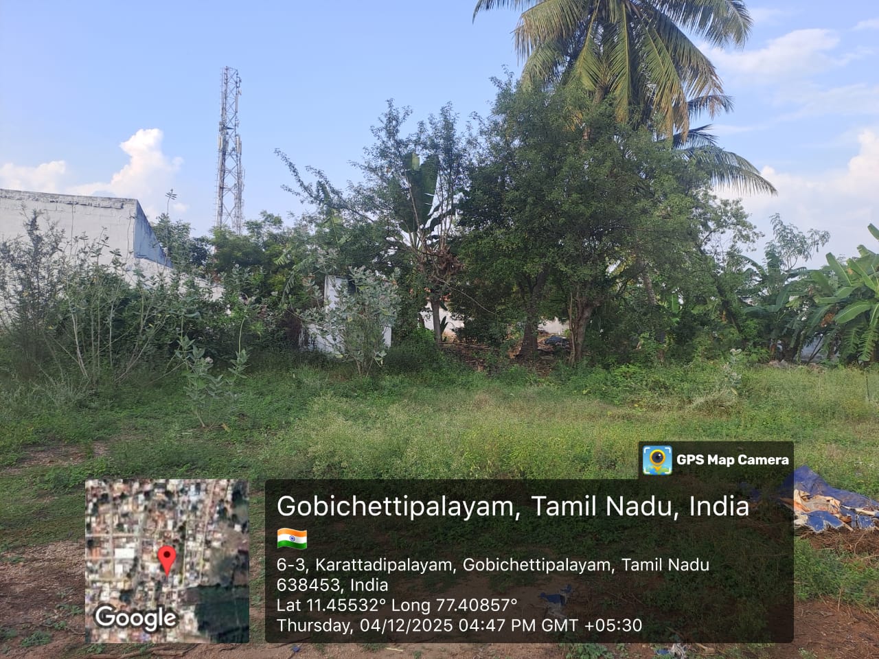 Plot for Sale in Gobichettipalayam
