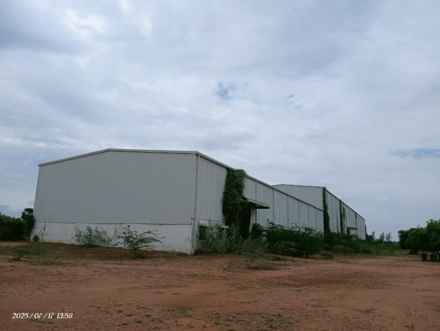 Shed with Plant and Machinery for Sale in Thuvarasi Village, Pettai