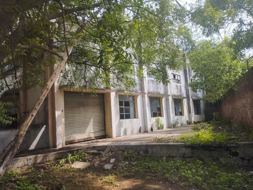 Industrial Plot with Factory Building for Sale in Melarajakularaman village, Chettiarpatti