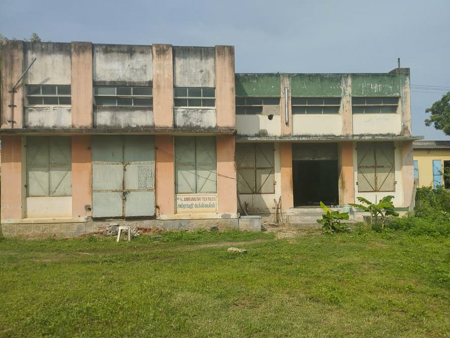 Industrial Plot with Factory Building for Sale in Melarajakularaman village, Chettiarpatti