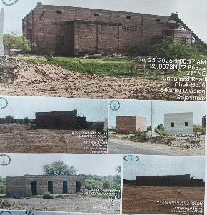 Industrial Plot with Factory Building for Sale in Industrial Area Gajner