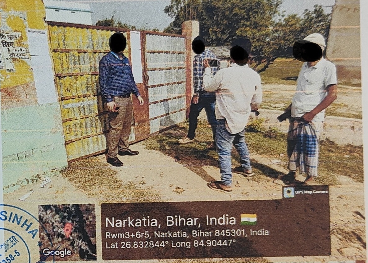 Plot for Sale in Mauza- Naraktiya, Narkatiya Bazar, Dist- East Champaran, Motihari