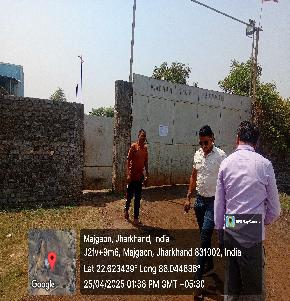 Industrial Plot with Factory Building for Sale in Haludpukhur