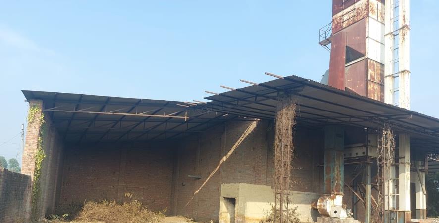 Industrial Plot with Factory Building for Sale in Jaspur, IIE Kashipur
