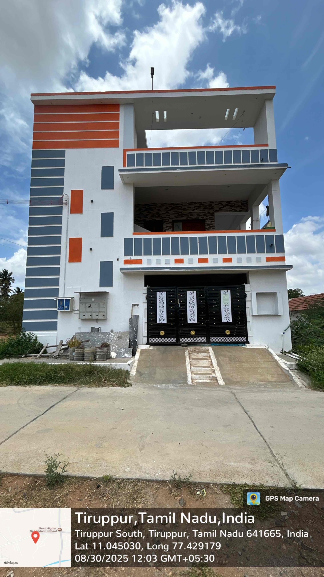 Individual House for Sale in Perundholuvu Village, Tiruppur