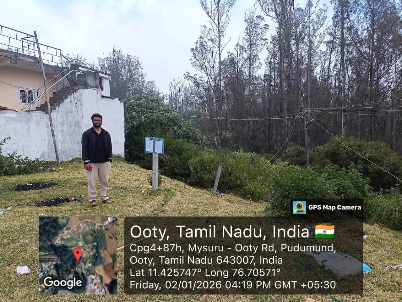 Plot for Sale in Near Yantra Villa, Snowdon Road, Ooty