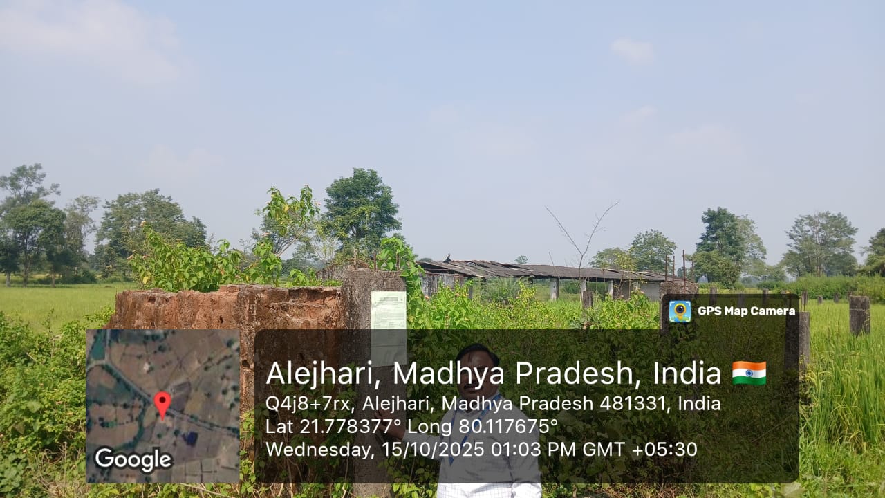 Godowns for Sale in Khasra No.358/3,PH No 27/23 Village Alejhari Tehsil Waraseoni District Balaghat, Waraseoni