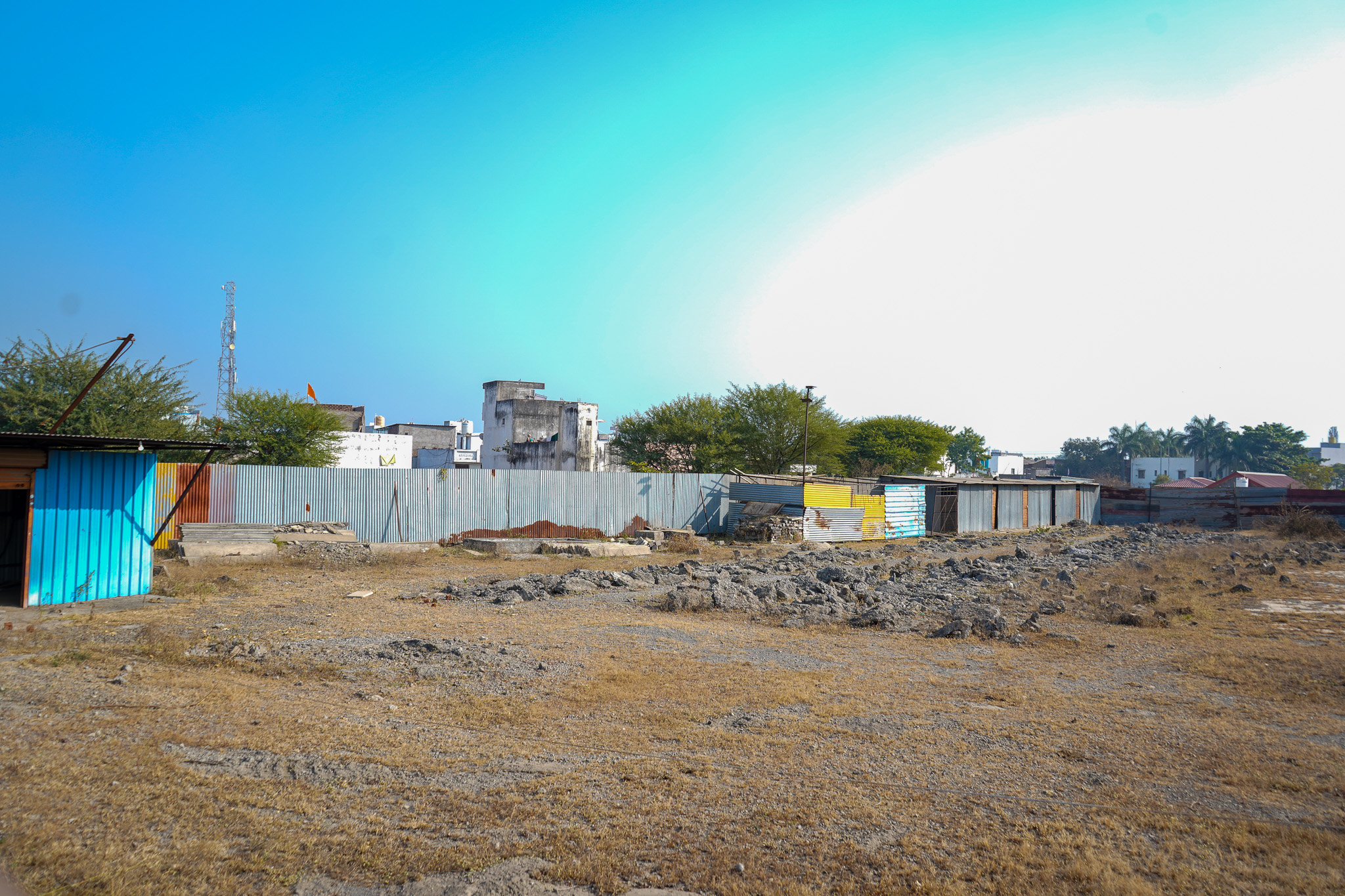Industrial Plot with Factory Building for Sale in Industrial Area Khandwa, Khandwa