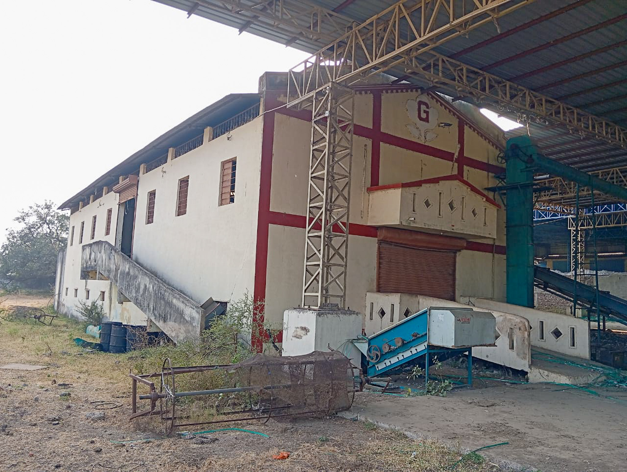 Industrial Plot with Factory Building for Sale in KHETIA, Khetia