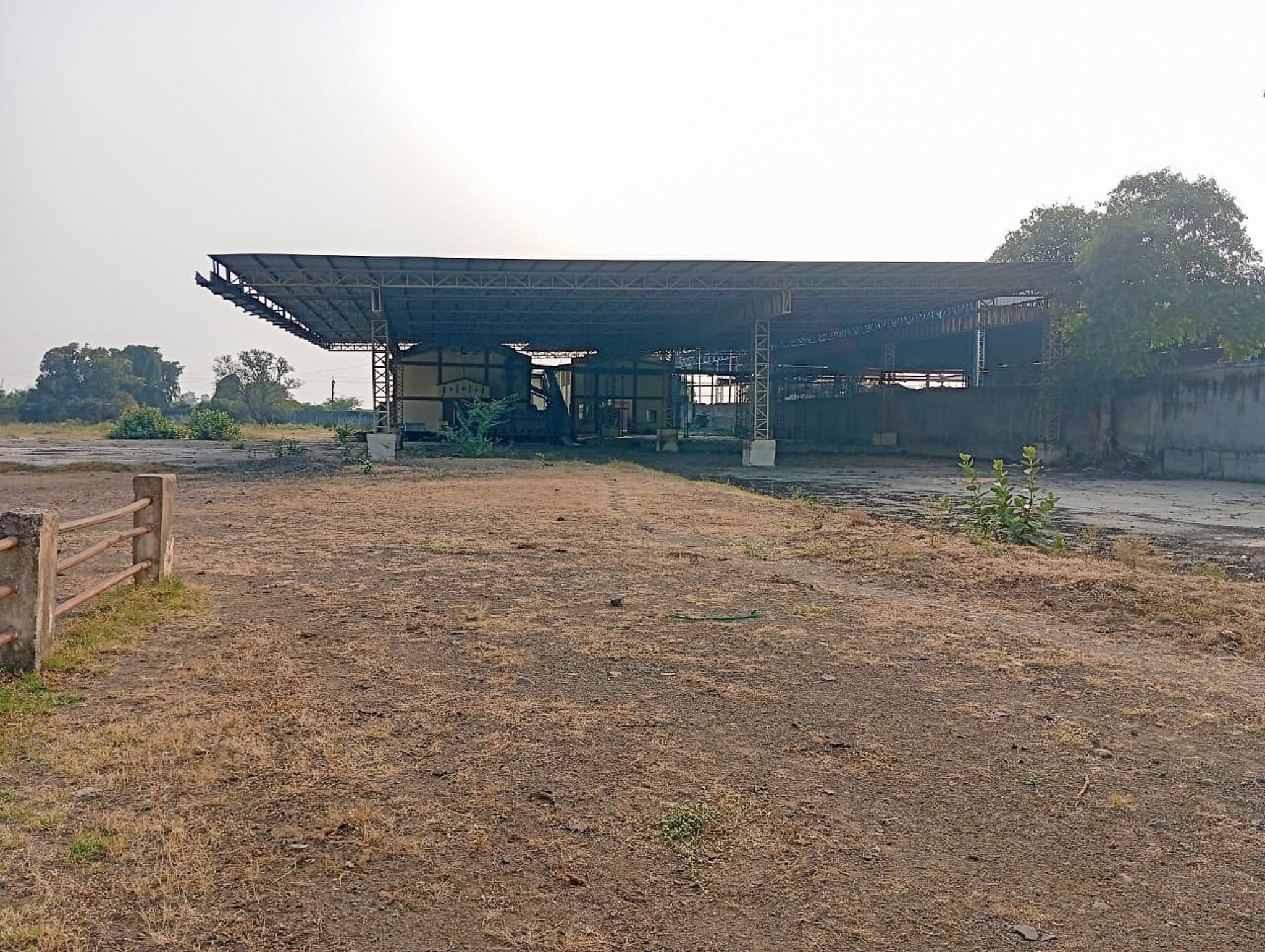 Industrial Plot with Factory Building for Sale in KHETIA, Khetia