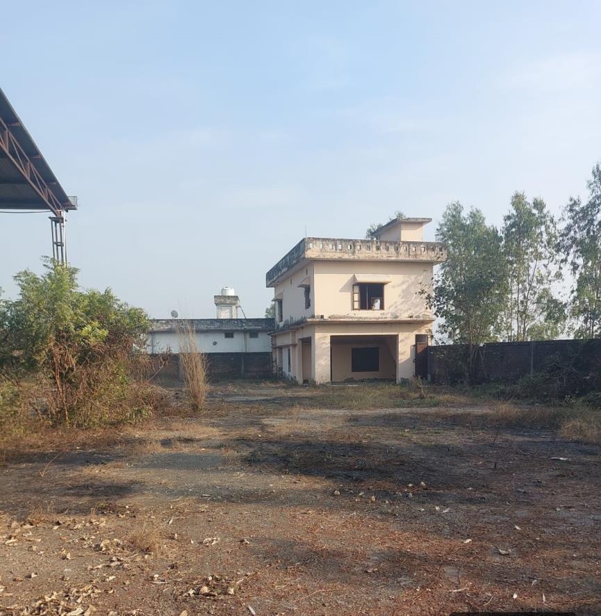 Industrial Plot with Factory Building for Sale in Jaspur, IIE Kashipur
