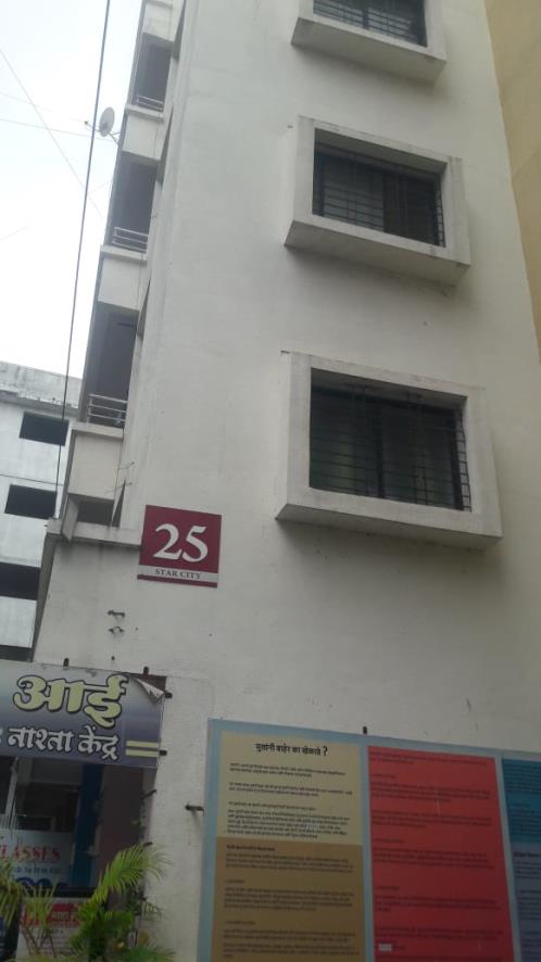 ) 3 BHK Flat for Sale in STAR CITY CO-OP HOUSING SOCIETY LTD, Flat No. 403, Fourth Floor in the Building No. 25, Star City Co-op Housing Society, Shirwal - 412801, Khandala MIDC