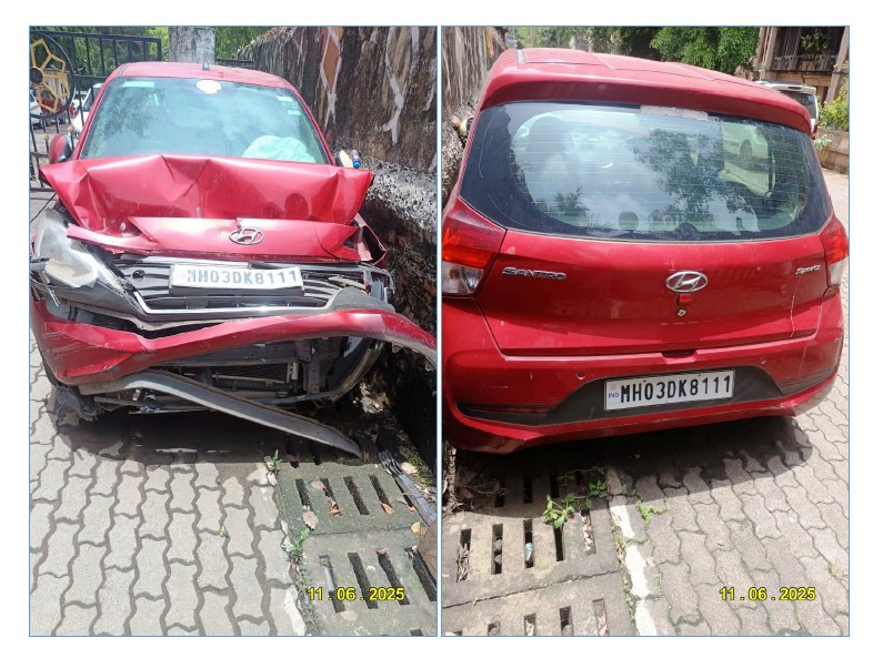 Hyundai Santro 11.1 AMT Sportz (Petrol) Vehicle no: MH03-DK-8111 for Sale in Spanish Villa Parking Zone Chinchoti , Nayagaon, Vasai Virar