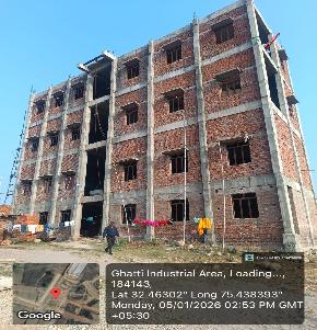 Industrial Plot with Factory Building for Sale in Lakhanpur