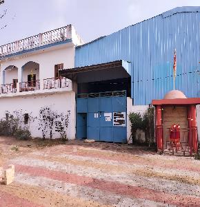Industrial Plot with Factory Building for Sale in Khatauli