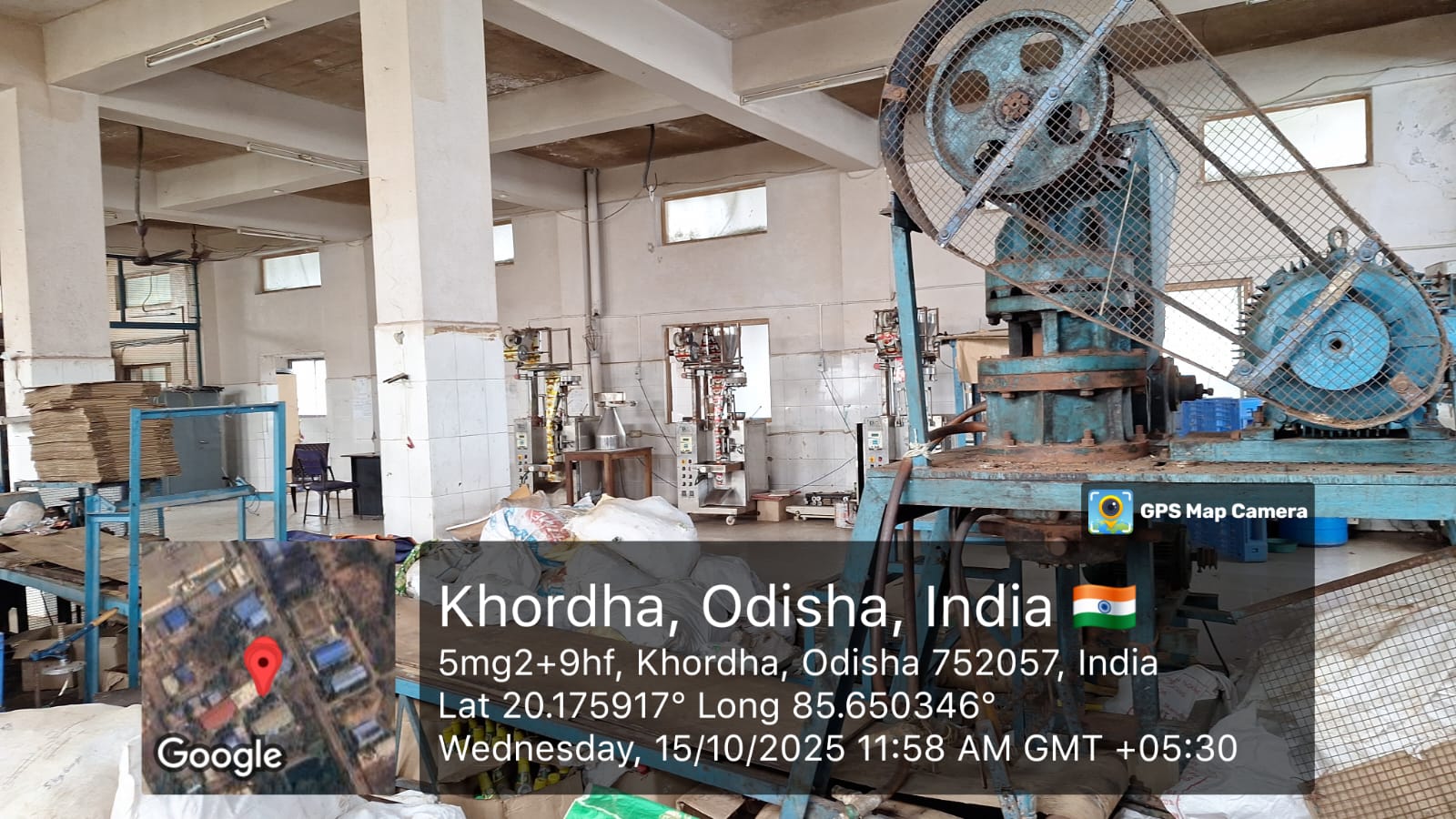 Shed with Plant and Machinery for Sale in Khordha