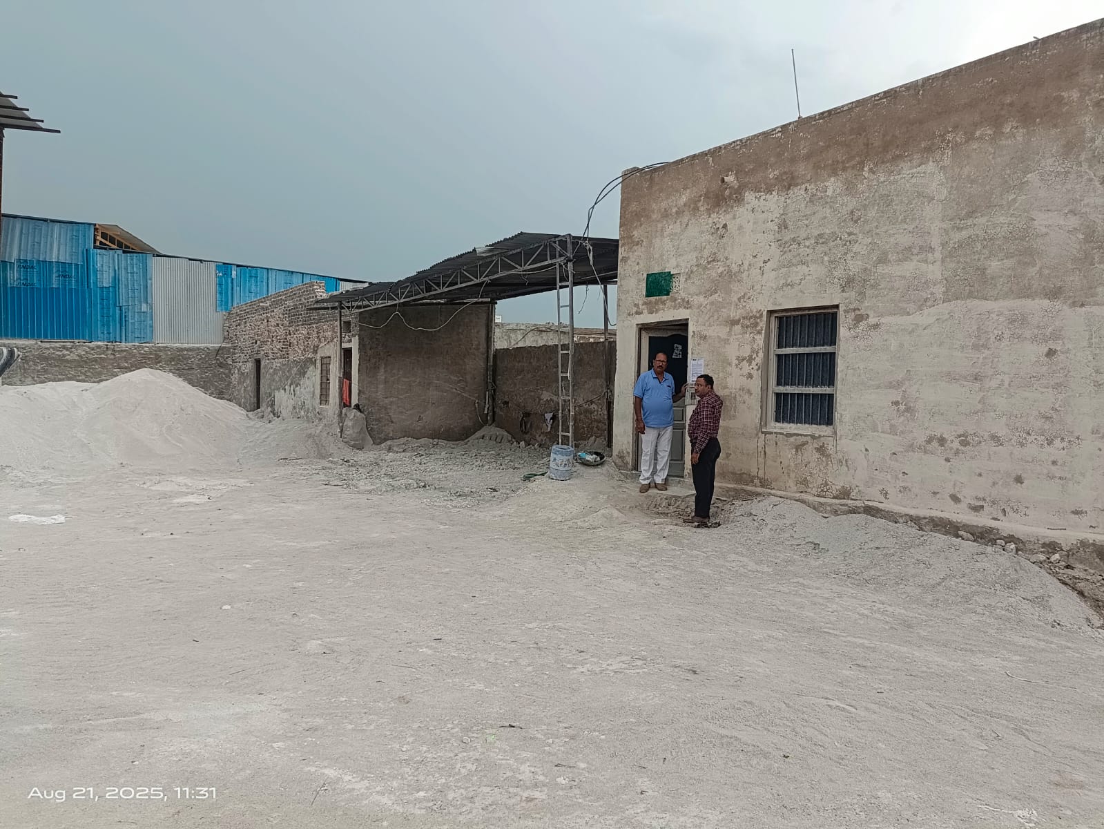 Industrial Plot with Factory Building for Sale in MERTA, Gothan